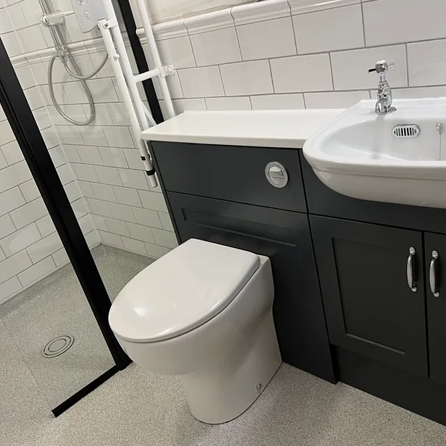 Example Alan Hall Plumbing finished bathroom